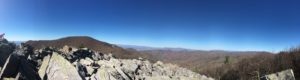 Top of Blackrock Summit which offered 360 degree views of the surrounding mountains